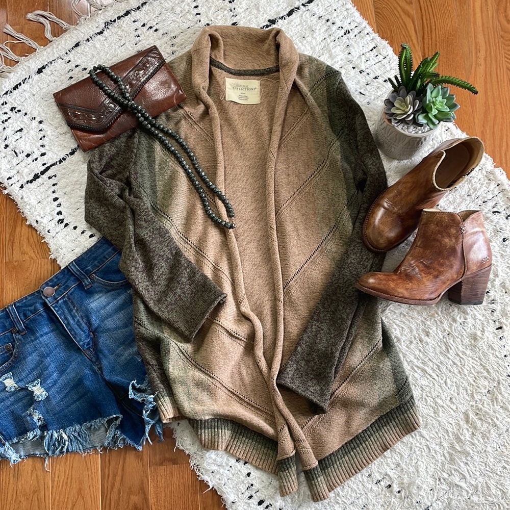 Natural Reflections knit cardigan